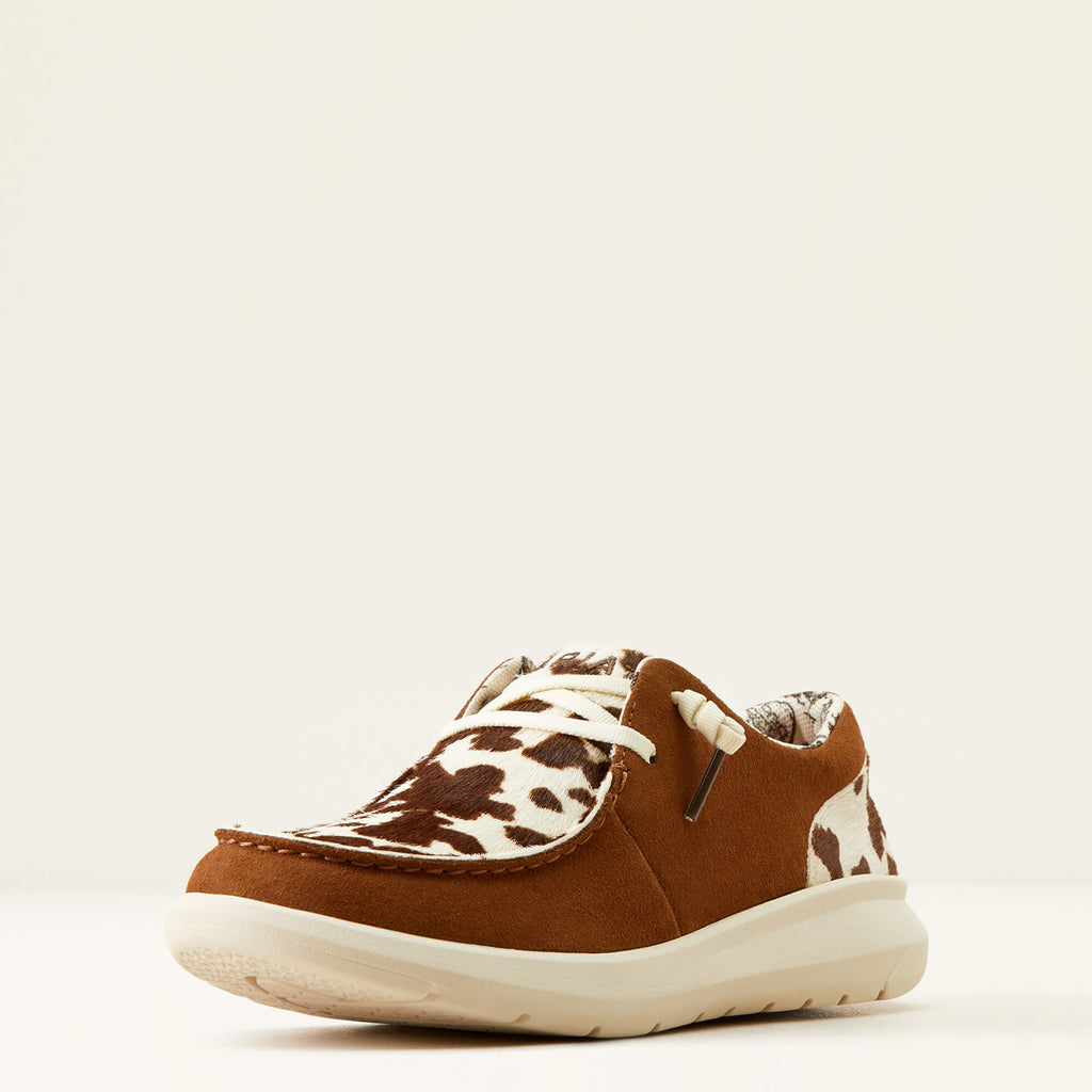 Ariat Ladies Hilo Ginger Suede & Cowhide Casual Shoes 10050973