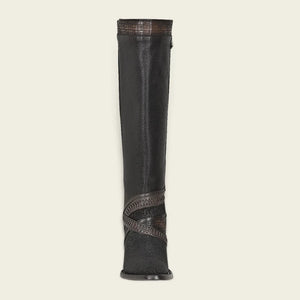 Cuadra Black Western Cowgirl Stingray knee High Boots For Women  3F99MA