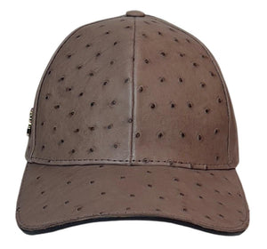 Gorra Original  Piel Avestruz MINK