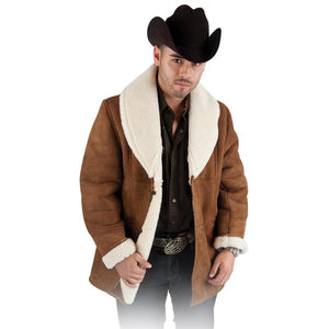 Chamarra Larga de Borrego - RR Western Wear, Chamarra Larga de Borrego