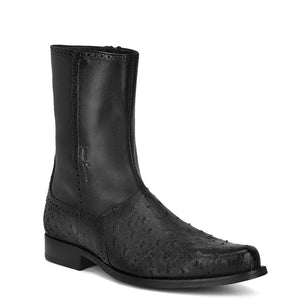 Cuadra Men's Ostrich Urban Short Dress Boots Style No.: 827AVTS