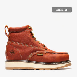 FRONTIER DUAL 6" MOC TOE (STEEL TOE)