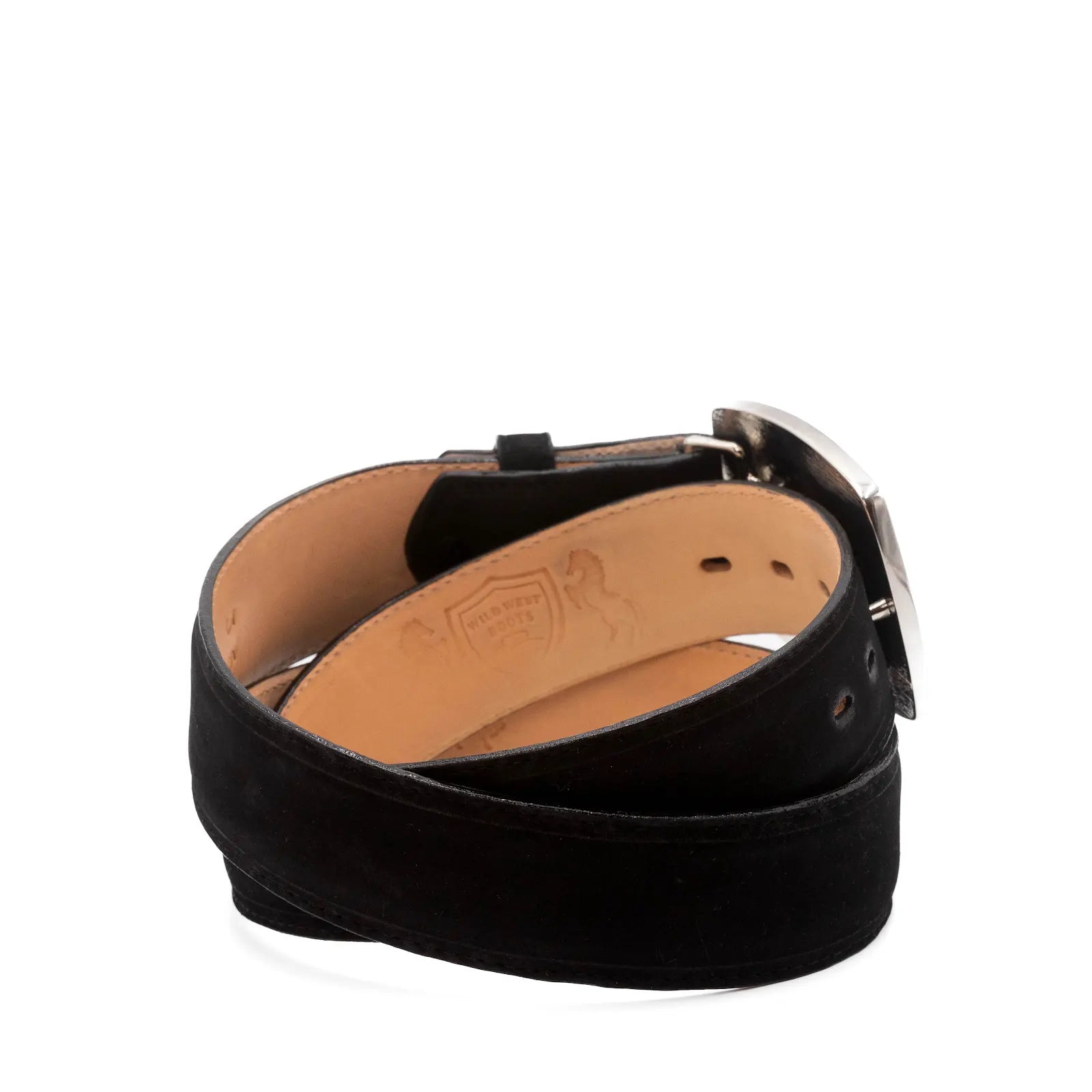 Wild West Boots – Men's 2C112705 | Grisly Leather | Black | Western Belt