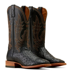 Ariat Men's Black Full Quill Showboat Western Boot 10047084