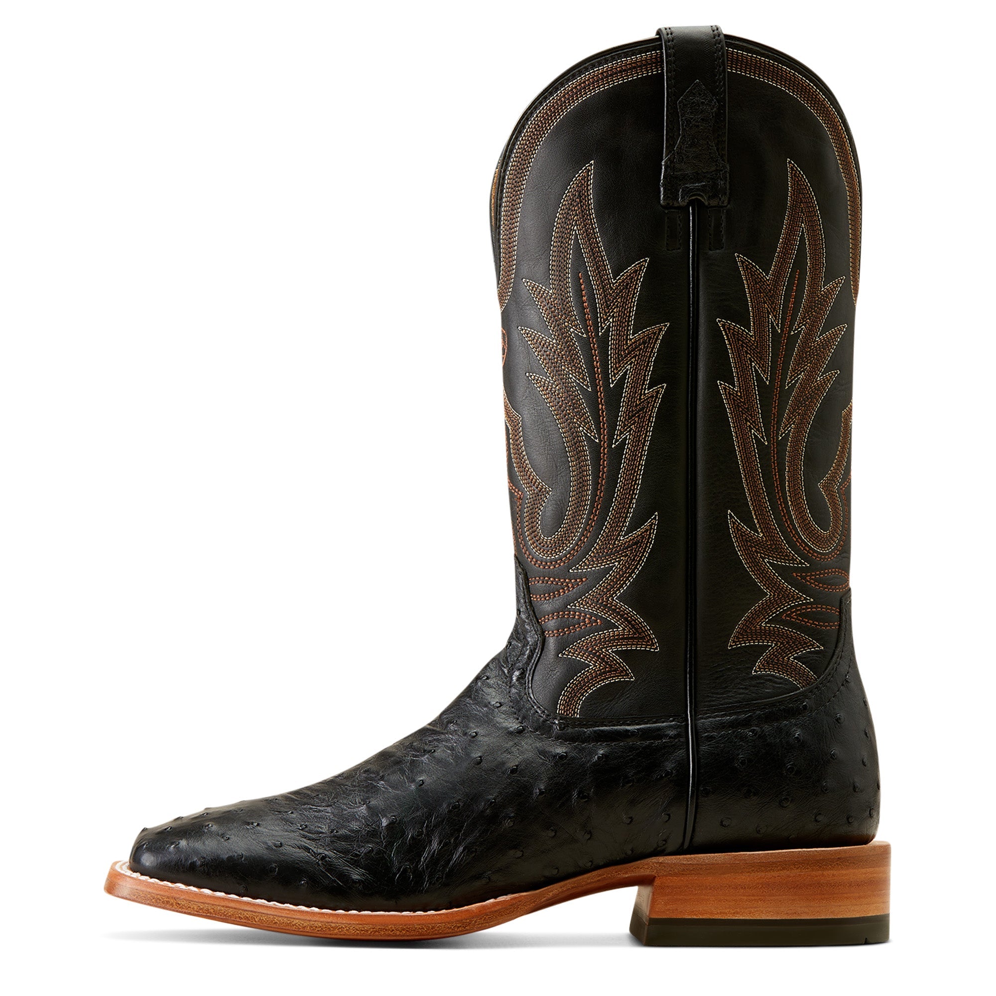 Ariat Men's Black Full Quill Showboat Western Boot 10047084