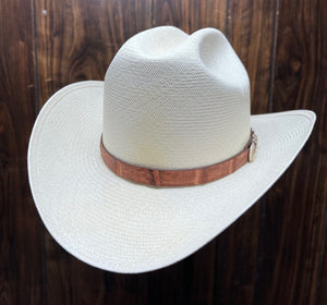 Larry Mahan's 500X Straw Hat Genuine Panama