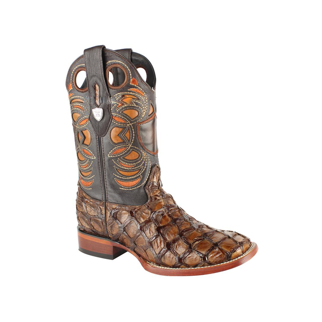 Men’s Wild West Pirarucu Fish Boots Handcrafted - 28241007