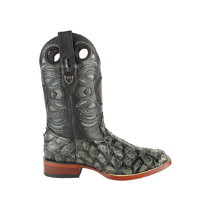 Men’s Wild West Pirarucu Fish Boots Handcrafted - 28241009