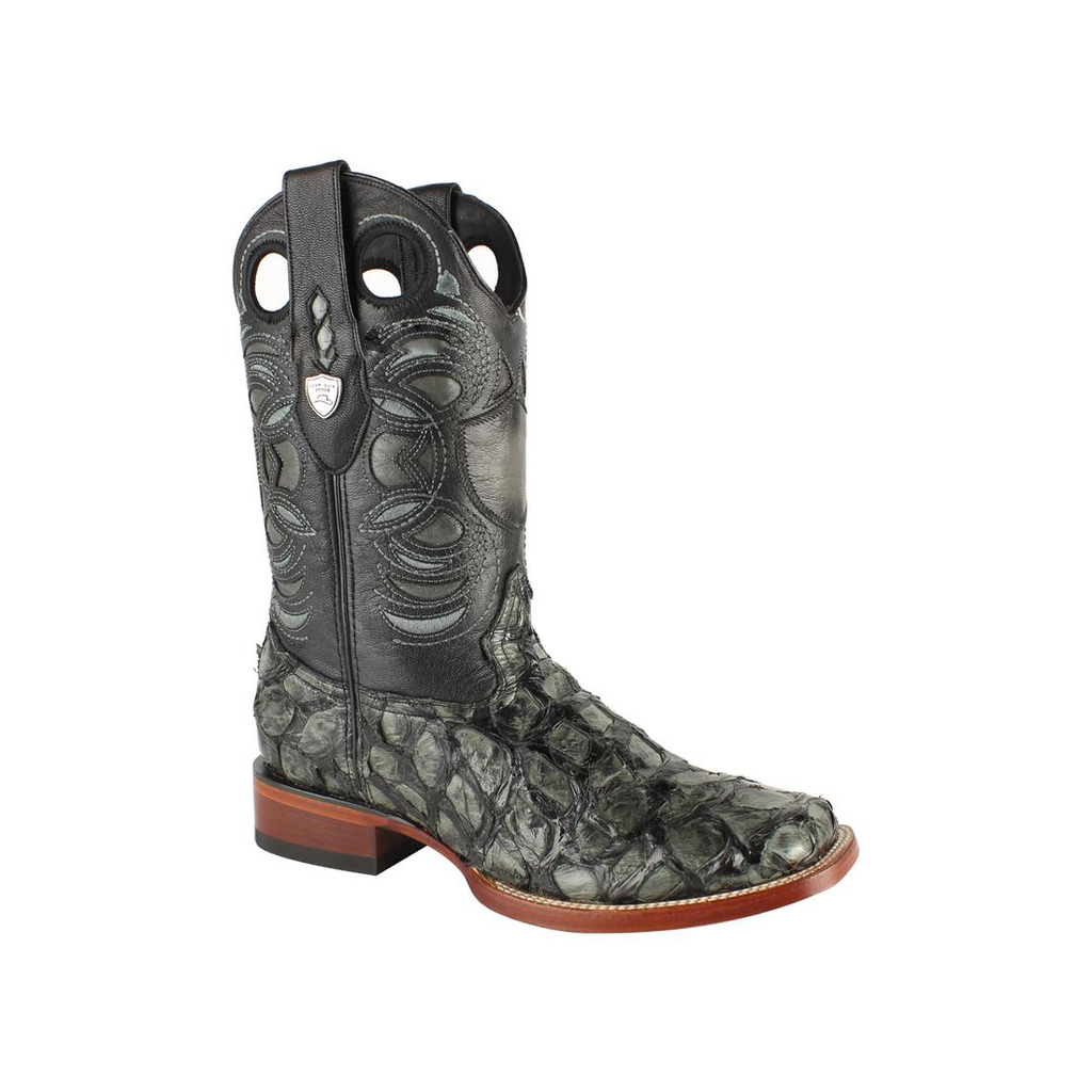 Men’s Wild West Pirarucu Fish Boots Handcrafted - 28241009