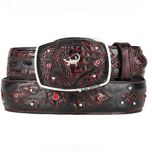 Men's Caiman Western Fashion Belts