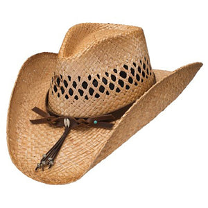Charlie 1 Horse Akumal - Shapeable Straw Cowboy Hat - RR Western Wear, Charlie 1 Horse Akumal - Shapeable Straw Cowboy Hat
