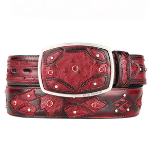 Men's Western Fashion Ostrich Belts