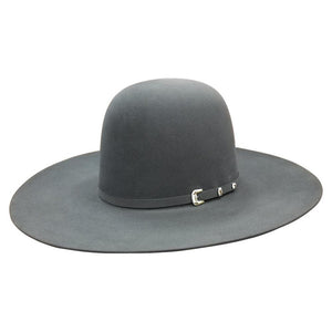 30X Stetson "El Patron" - Charcoal Grey - Open Crown - RR Western Wear, 30X Stetson "El Patron" - Charcoal Grey - Open Crown