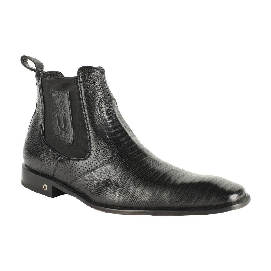 Men's Vestigium Genuine Lizard Chelsea Boots Handcrafted - 7BV010705