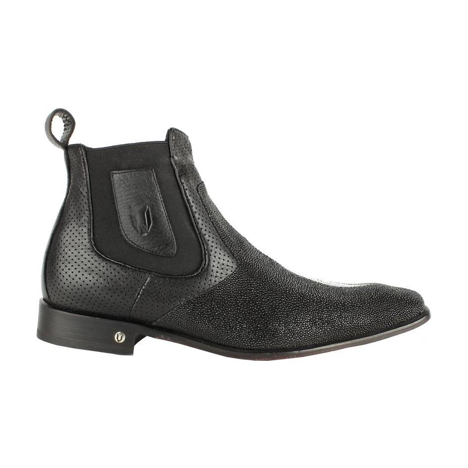 Men's Vestigium Genuine Stingray Chelsea Boots Handcrafted - 7BV011205